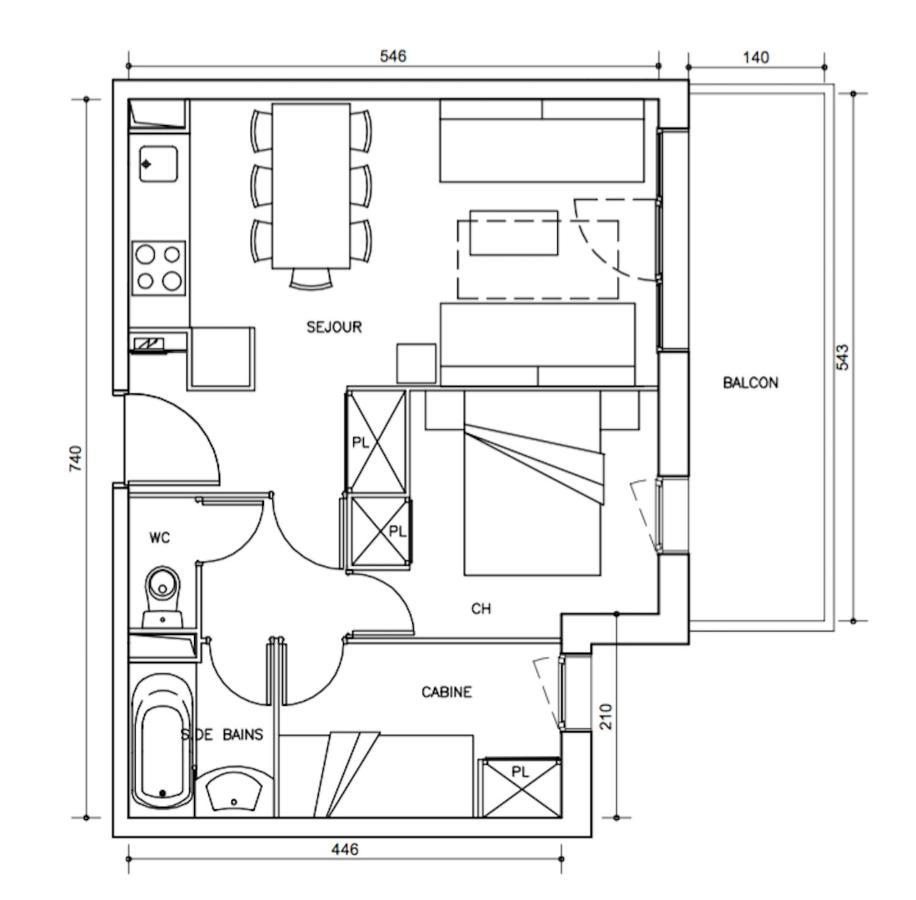 Residence L'Albane Vars  Luaran gambar